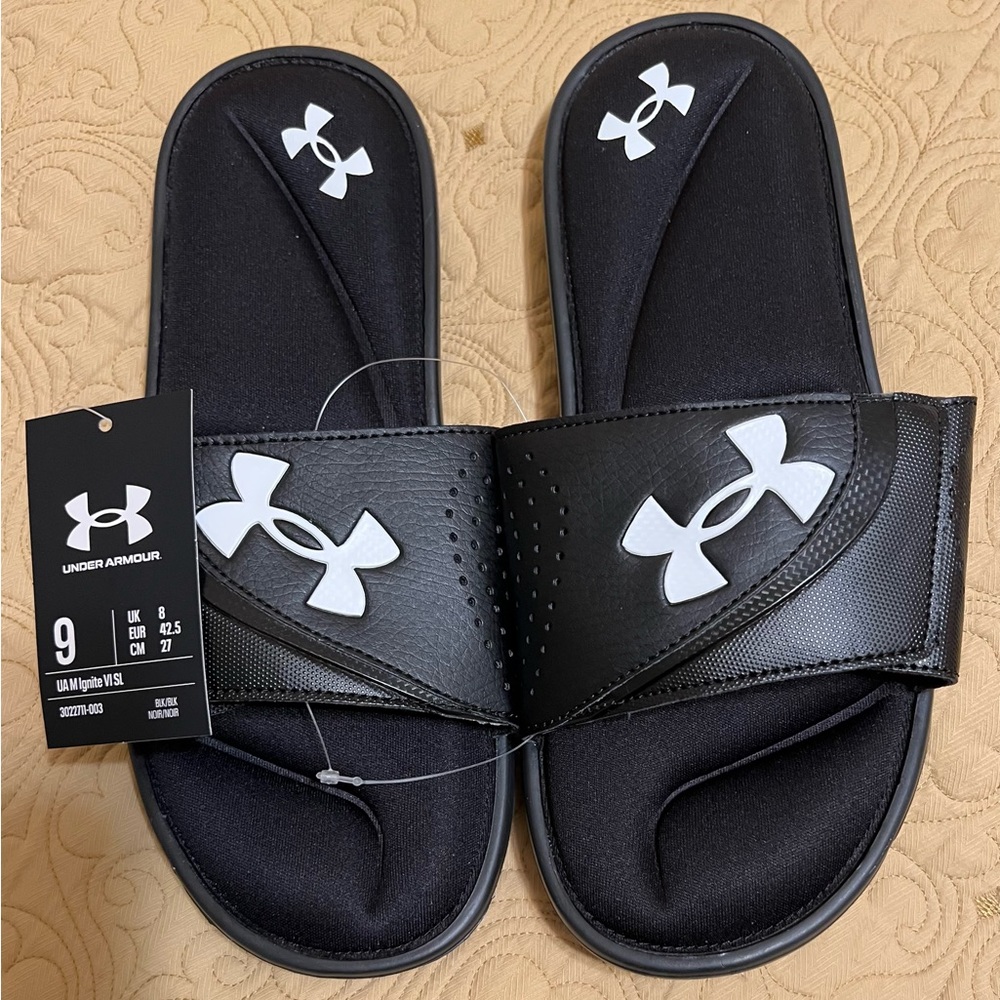 New Mens Under Armour Sandals
